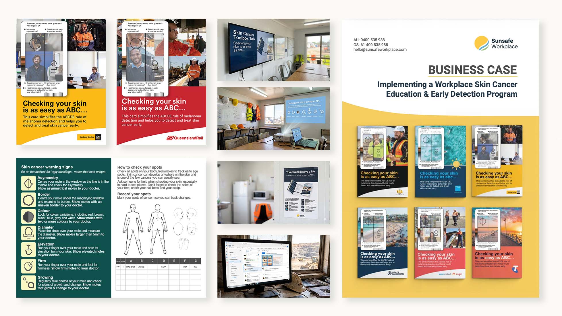 Skin Check Card sample pack